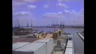 ship docking tilbury dock
