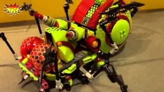 LEGO Galaxy Squad 70708 Hive Crawler 2013 Summer Set Preview NY Toy Fair