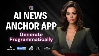 Let's Build an AI News Anchor Generator App using Generative AI