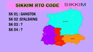 Sikkim RTO Codes for Vehicles Registration || Vehicles Registration number in Sikkim [ RTO CODES ]