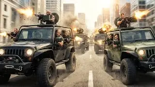 Terrorists Attack Civilians &mdash; Mercenaries Step In to Stop the Massacre! #hollywood