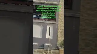 1210 sqft Residential Plot Sale Madhav Green City Gomti Nagar Lucknow under nagar Nigam property