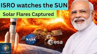 ISRO Watches the Sun 🌞 Aditya L1 Captures Solar Plasma Explosion #isro  #adityal1  #solarflares