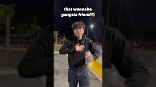 wannabe gangsters be like 😭