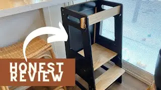 Honest Review Harppa Toddler Learning Tower and Stool.. Are Learning Towers worth it??