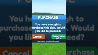 Buying a large ship in Build A Ship To Survivor's Island!