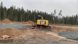 P&aring;b&ouml;rjat markarbete f&ouml;r grund