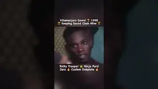 when Ricky Trooper voice jaro dub plates for sound clash #reggae #soundclash #1998 #1990s