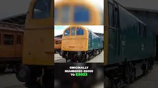 Проклятый британский электропоезд Class 71: потерянная легенда #Class71, #BritishRail, #fyp