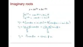 Edexcel Core Pure: Second order differential equations 1-6