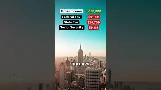 Living on a $350,000 Salary After Taxes in New York #newyork #newyorkcity #viral