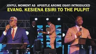 What Happens When APOSTLE AROME OSAYI Announce REV KESIENA ESIRI As RCN BULLET?