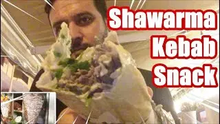 DEGUSTATION KEBAB Shawarma Al Charq a Cannes Vlog