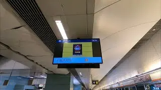 東涌綫 CAF-Train V608/V808 駛入青衣三台清客+駛入四台起載至南昌/香港 (年廿九提早下繁)
