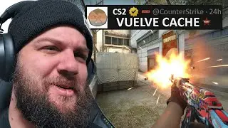 CACHE est&aacute; por volver a CS (y juego el mapa en CS:GO)