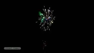 Cosmic Cobalt- 19617 - Pyro Planet -200 Gram Repeater Cases - Wholesale Fireworks - WFBOOM.COM