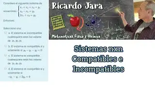 Sistemas nxn  Compatible e Incompatibles