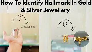 Is Gold Silver Jewellery real or fake? How to check hallmark | 916 & 92.5 Full Guide 🔍