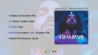 Drake x 21 Savage x Bnyx x Southside (Construction Kits + Midi) Trap Sample Pack 2024
