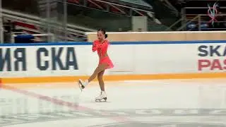 София Груздева ШФК Елены Бережной 20210421 Ice Burevestnik G 2S 2010 SP