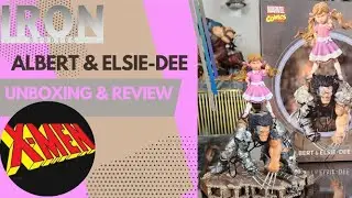 Iron Studios X-Men Vs . Sentinel Albert & Elsie Dee Unboxing & Review!