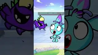 Oh No! I Got Lost in the Airport! ✈️😱 Can You Help Me Find My Way? #KidsShorts #AirportAdventure