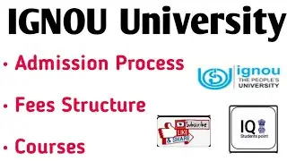 IGNOU University PG Admission | IGNOU Admission Process, Fees Structure, Courses And All Information