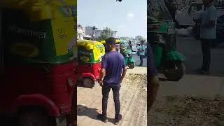 Branding on Auto Rickshaw hood #branding #hood #auto rickshaw
