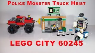 Police Monster Truck Heist - LEGO CITY 60245 - MY LEGO WORLD BY FRANCY