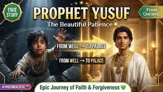 Prophet Yusuf Story 🌟 | Beautiful Patience | AI Photorealistic Islamic Story for Kids