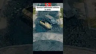 German half-tracks vehicles in WWII  #warthunder