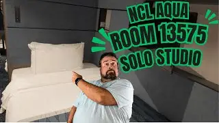 Внутри каюты Solo Studio Cabin на борту NCL Aqua &mdash; номер 13575!