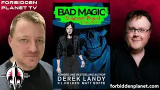 Derek Landy & P.J. Holden introduce their first Skulduggery Pleasant Graphic novel BAD MAGIC!