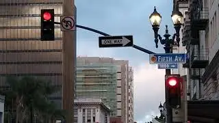 Incandescent 3M Traffic Light & LED Peek Traffic Light (Broadway & 5th Ave)