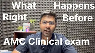 Inside look; final moments before AMC Clinical exam. 