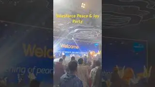 Salesforce Peace & Joy Party  #corporate#viralshorts#party#corporatelife#ytshorts#trending#explore