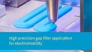 High precision gap filler application for electromobility