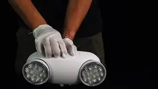 Emergency Lights with Battery Backup Commercial Emergency Light Two Adjustable LED Light CM MZY