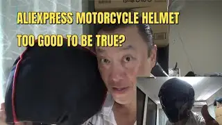 ALIEXPRESS MOTORCYCLE HELMET-TOO GOOD TO BE TRUE? #unboxing #helmet #motorcycle #motorcyclehelmet