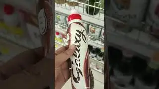 Galaxy chocolate Milk #chocolatemilk #galaxy #dubaifood #viral #shortfeed #uae #ytshorts#viralshorts