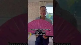 Bubble Tricks (Beginner Easy Fun!) with Miss Jolie! #bubbles #bubbletricks