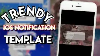 TRENDY iOS  Notification Template  (FREE TO USE)