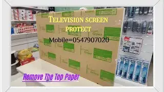 Television Screen Protect. #tvrepair #tvprogram #tvselling #iptv #viral #shorts #dammam  #rm725 