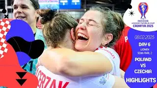 FIH Hockey Women's Indoor World Cup Croatia 2025 - Highlights - Semifinal 2 - Poland vs Czechia