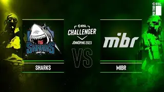 Sharks vs. MIBR - Map 1 [Nuke] - ESL Challenger J&ouml;nk&ouml;ping 2023 CQ - Grand-final - SA