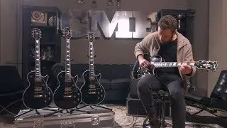 Gibson Custom Shop Ebony Les Paul (эксклюзив CME) | Демонстрация оборудования CME | Джоэл Бауман