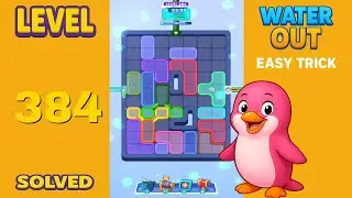 Water Out Puzzle Level 384 &ndash; Easy Solutions