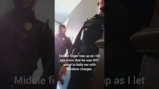 BALTIMORE CITY TYRANT THREATS  #1stamendment #1stamendmentauditfail #copdismissed