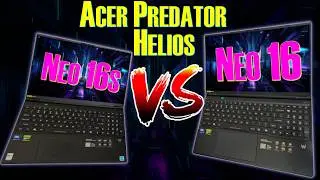 Acer Predator Helios Neo GAMING SHOWDOWN !! 16s vs 16 non S    (275HX + 5070 TI)