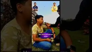 Virat Kohli vs Ms Dhoni 💪#contentcreator #challenge #ytshorts#minivlog